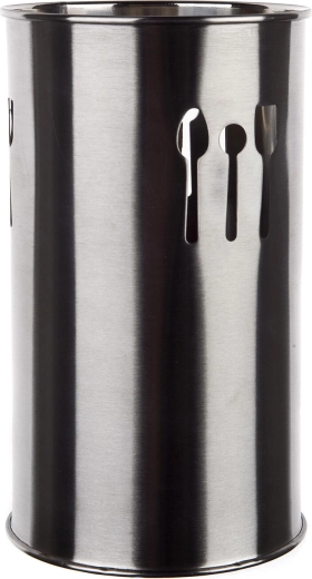 Support en inox pour ustensiles de cuisine 10 × 18,5 cm