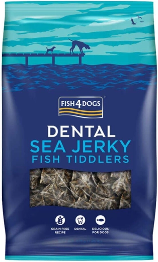 Fish4Dogs Dental Sea Jerky – friandises dentaires au poisson pour chiens 575 g