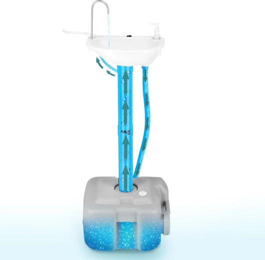 Réservoir 20 l et pompe sur batterie avec USB‑C