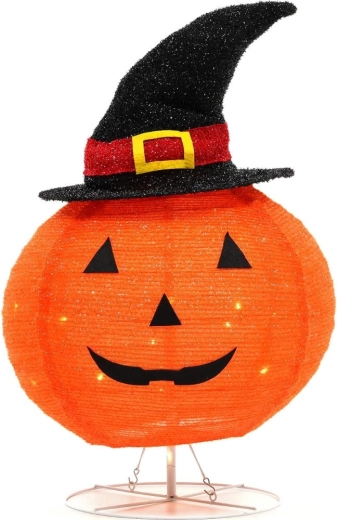 Citrouille LED en textile Retlux