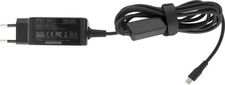 Puissance de 45 W avec USB-C Power Delivery