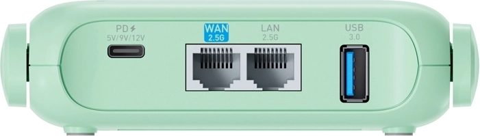 Ports filaires rapides 2,5 GbE et USB 3.0