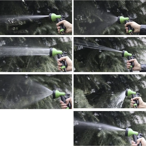 Pistolet d’arrosage 7 fonctions et accessoires complets