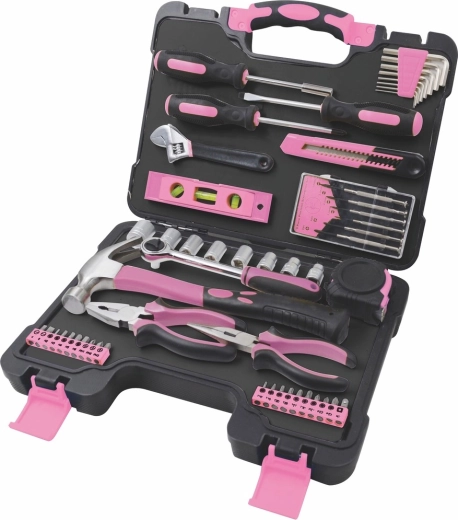 Coffret d’outils LADY FDG en mallette, 53 pièces