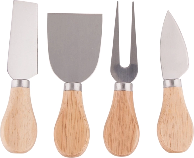 AltomDesign set de couteaux à fromage 4 pcs
