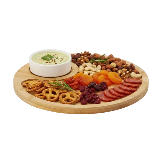 Parfait pour fromages, charcuterie et légumes