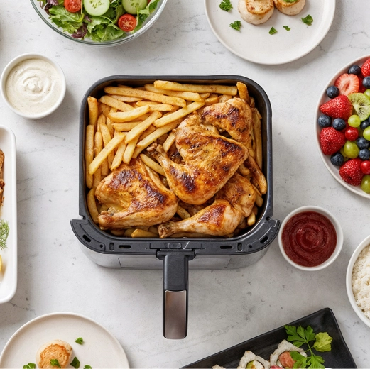 Panier de 5 l pour une cuisson confortable