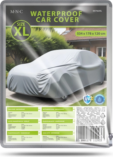 Bâche de protection imperméable pour voiture PEVA XL