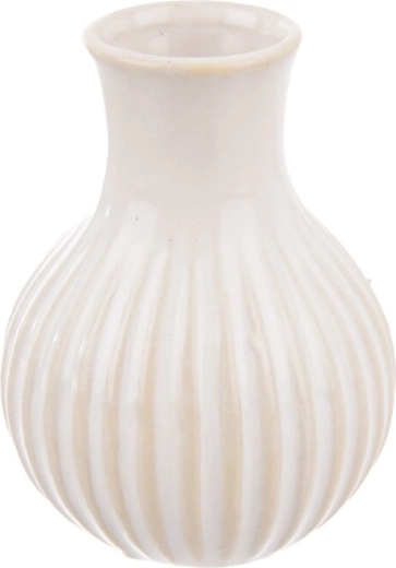 Vase en porcelaine blanche 6 × 6 × 8 cm
