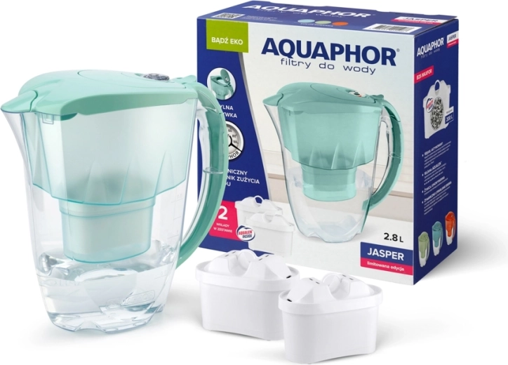 Carafe filtrante Jasper 2,8 l mate avec 2 filtres B100-25