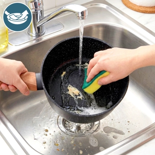 Compatible avec tous types de plaques et lave-vaisselle