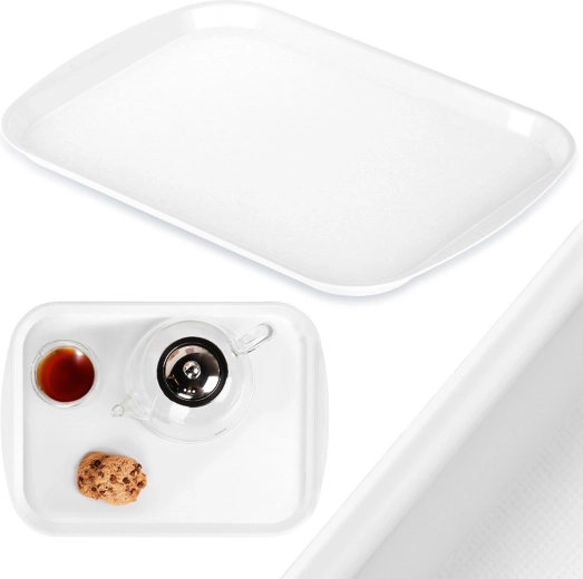 Plateau spacieux pour boissons et desserts