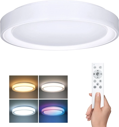 Plafonnier et applique LED Solight Floco avec télécommande