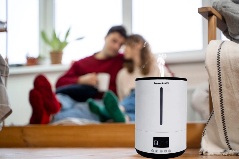 Fine brume ultrasonique pour une humidification uniforme