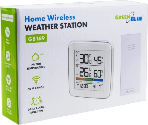 Portée sans fil fiable jusqu’à 60 m