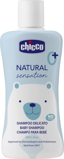 Shampooing pour bébé Chicco à l'aloe vera Natural Sensation 200 ml