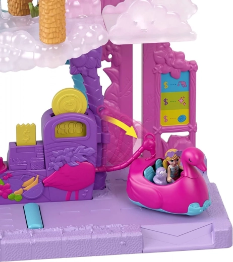 Station-service cachée et balade avec des amis animaux