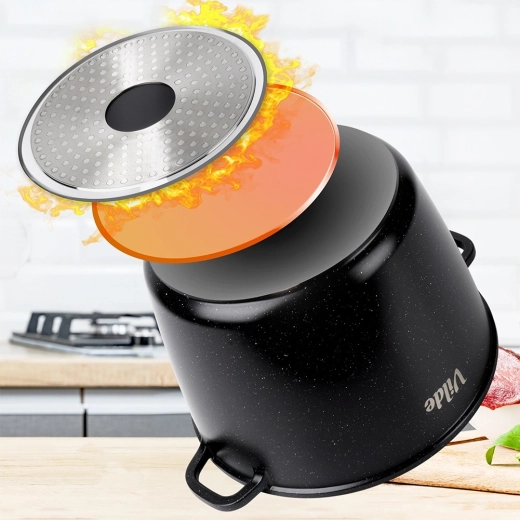 Universel pour toutes les plaques, y compris induction