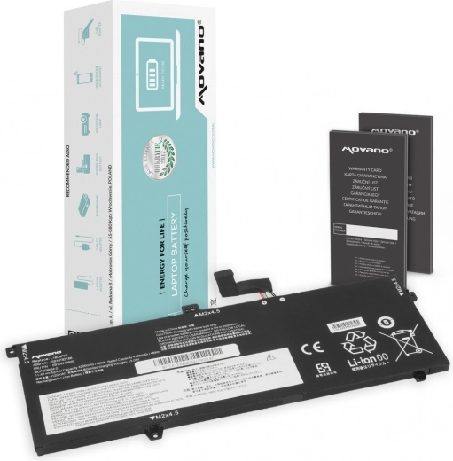 Batterie Movano pour Lenovo ThinkPad X13, X390 et X395 (48 Wh)