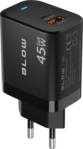 Charge rapide 45 W avec Power Delivery