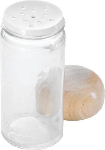 Bocaux à épices en verre avec couvercle et tamis