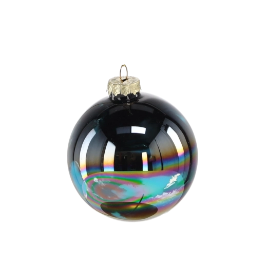 Brillance irisée qui attire le regard