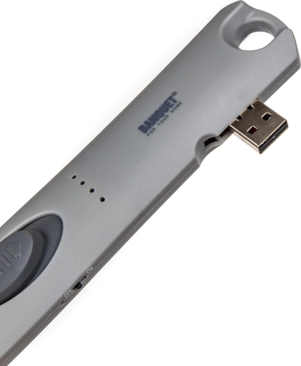 Recharge via port USB intégré