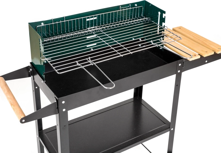 Grille chromée et grille de maintien au chaud