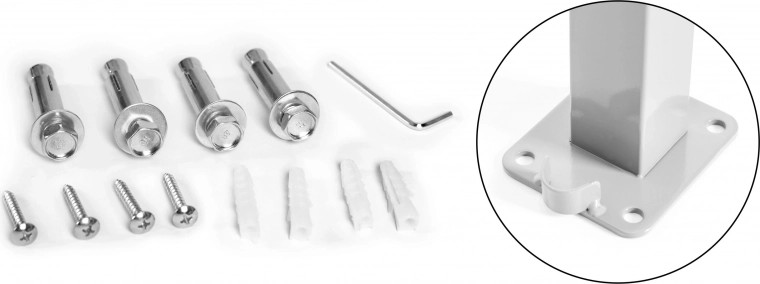 Construction durable et montage stable