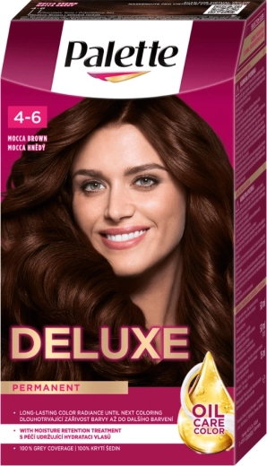 Palette Deluxe 4-6 brun moka, coloration permanente 50 ml