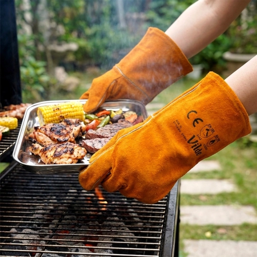 Prise en main sûre même près d’un barbecue brûlant