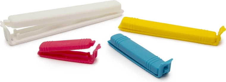 Pinces de fermeture pour sachets, 18 pièces