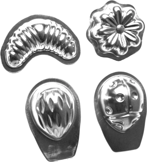 Lot d’emporte-pièces en métal étamé – mix de formes (20 pcs)