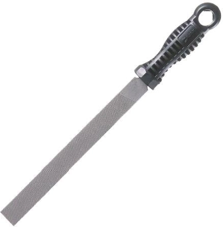 Lime plate PSO 200 mm, taille croisée, 20 × 5 mm