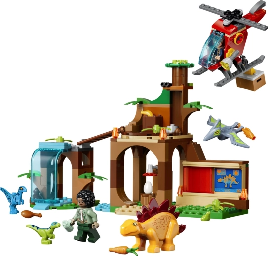 Sauvetage de quatre dinosaures