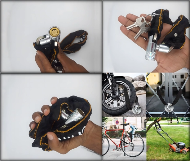 Utilisation universelle pour vélo, scooter et portail