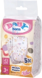 BABY born couches pour poupées 43 cm (5 pcs)