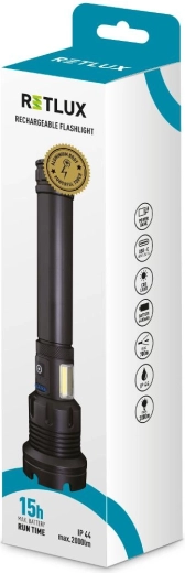 Lumière COB latérale et fonction powerbank