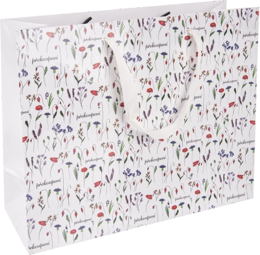 Sac cadeau en papier Surprise 32 × 12 × 26 cm