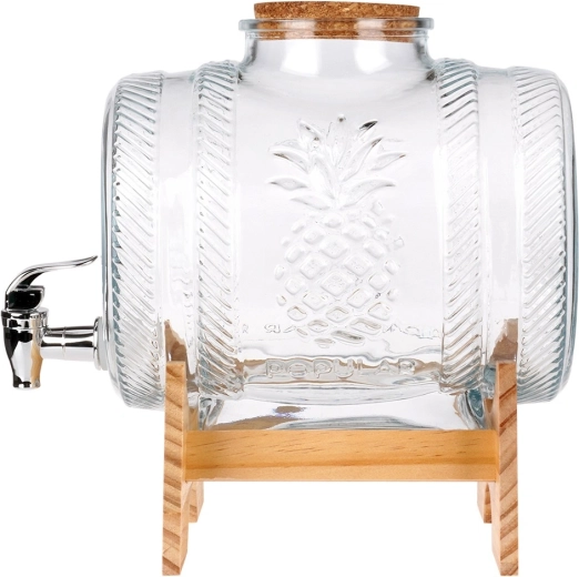 Verre épais avec relief ananas