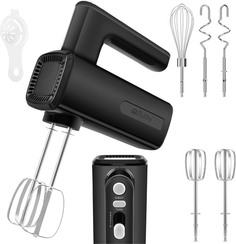 Accessoires pour fouetter et pétrir dans un seul pack