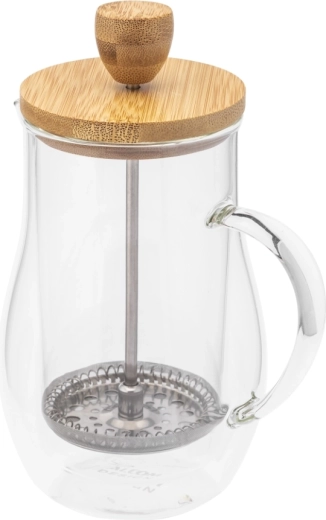 Filtre à piston fin pour une boisson limpide
