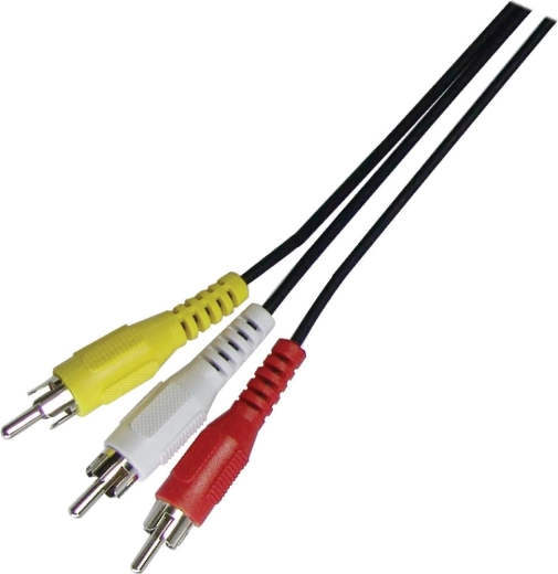 Câble audio Sencor 3× RCA vers 3× RCA, 1,5 m