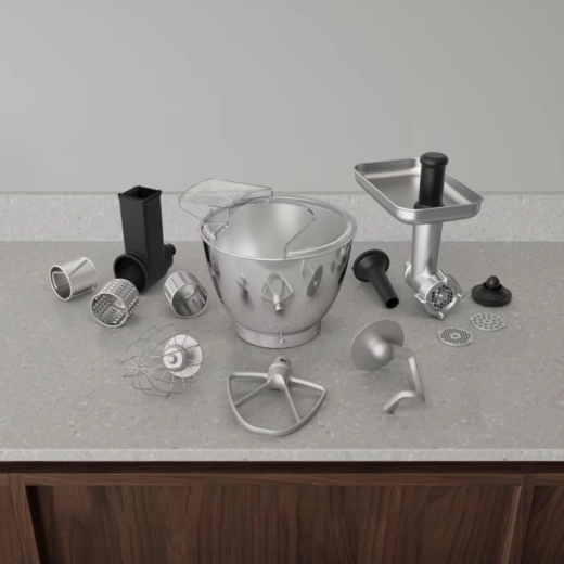 Riche ensemble d’accessoires pour plus de polyvalence