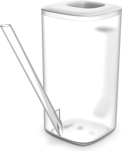 Arrosoir TUBI 1,6 l transparent/blanc