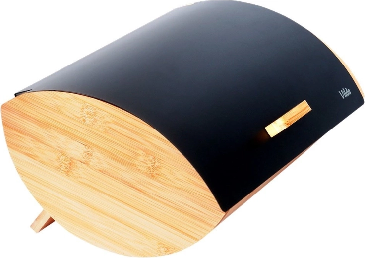 Bambou et métal noir mat