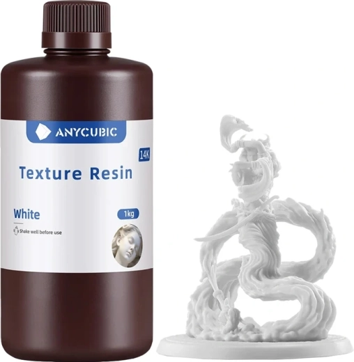Résine texturée Anycubic blanche