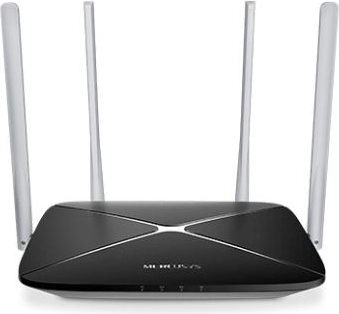 Mercusys AC12 AC1200 routeur Wi‑Fi double bande (1× WAN, 3× LAN)