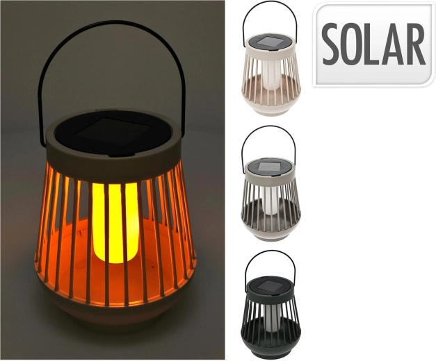 Lampe de jardin solaire LED 13 cm