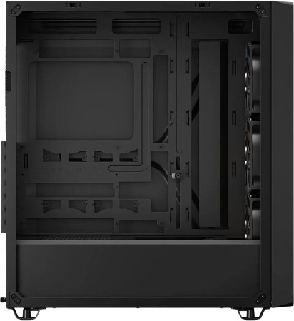 Intérieur modulaire, câblage propre et support pour GPU